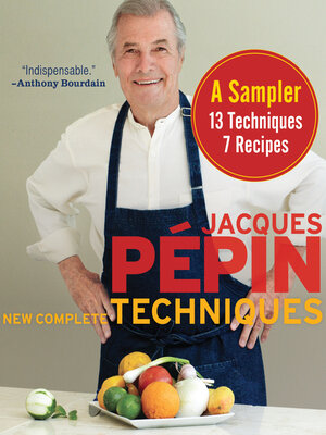 cover image of Jacques Pépin New Complete Techniques Sampler